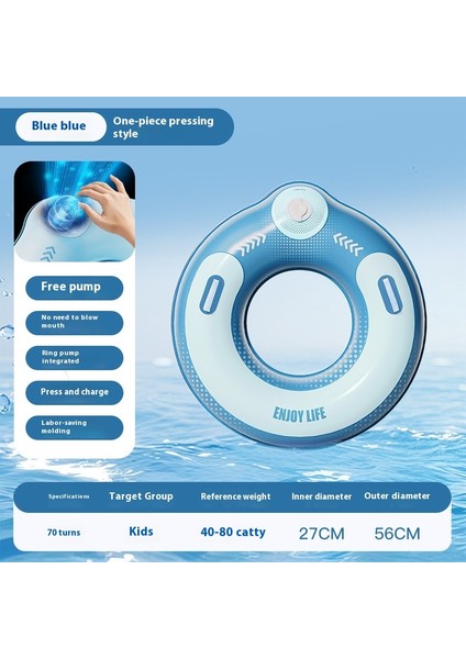 Şişme Yüzme Halkası Saplı Kalınlaştırılmış Yüzme Halkası Spor Açık Yaşam Koruyucusu (Yurt Dışından)