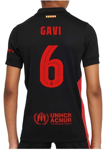 #6 Gavı Yeni Sezonu 2024/25 B.a.r.c.e.l.o.n.a Deplasman Siyah Forması