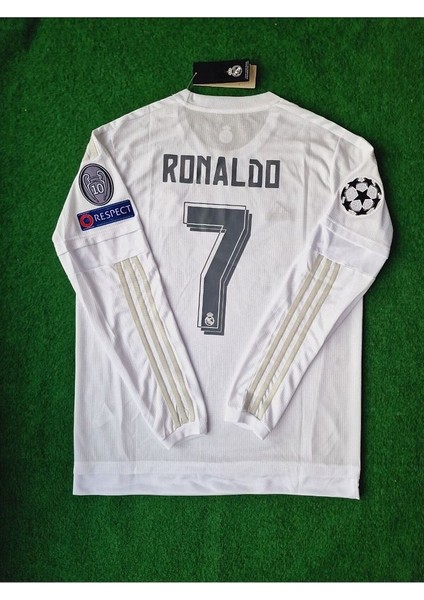 #7 C.ronaldo R.madrid 2016 Milano Final Uzun Kollu Forması