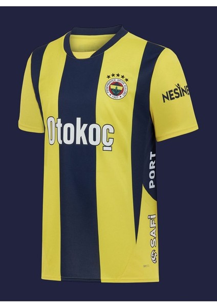 Yeni Sezon 2024-25 E E Çe Sarı-Lacivert Edin 'dzeko' 9 Iç Saha Çubuklu Yetişkin Forması fırsatları