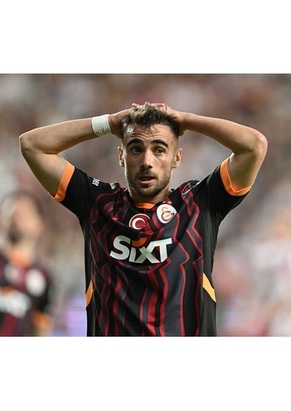 2024/2025 Sezon Yunus AKGÜN11 Siyah Alternatif Yeni Sezon Çocuk Futbol Forması 3'lü Set