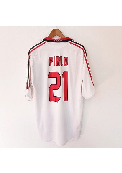 2003-04 Isimsiz Ac Milan Away Shirt Opel #21 Pirlo Yetişkin Forması fiyatları