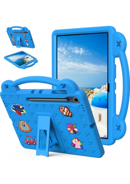 Samsung Galaxy Tab S10 Fe Plus Çocuk Eva Tablet Kılıfı Kickstand ile (Yurt Dışından)