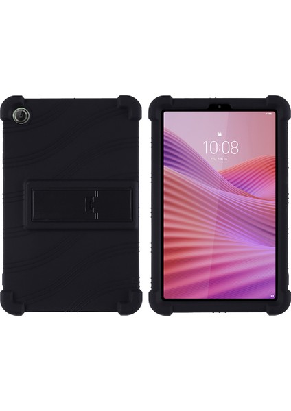Lenovo Tab K9 Silikon Koruyucu Kılıf ve Ayaklık (Yurt Dışından)