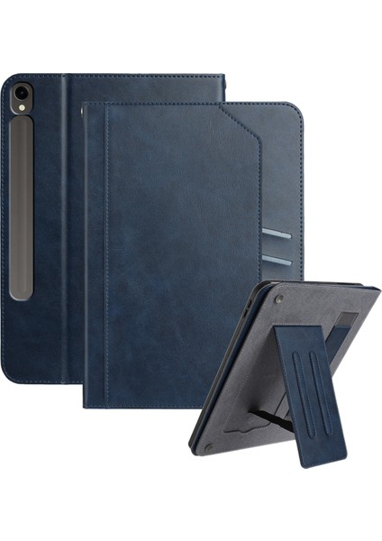 Samsung Galaxy Tab S10 / S10 Fe / S9 / S9 Fe Otomatik Uyandırma / Uyku Pu Deri Tablet Kılıfı Cüzdan / El Askısı ile (Yurt Dışından)