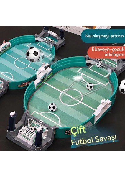 Çocuk Masa Futbolu Çift Oyuncak Ebeveyn-Çocuk Interaktif Oyuncak (Yurt Dışından)