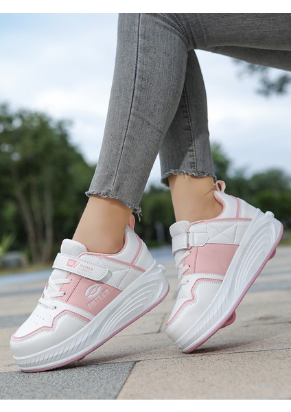 Velcro Yürüyüş Ayakkabıları Çocuk Paten Spor Paten Ayakkabıları (Yurt Dışından) modelleri
