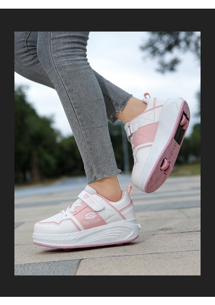 Velcro Yürüyüş Ayakkabıları Çocuk Paten Spor Paten Ayakkabıları (Yurt Dışından) indirimleri