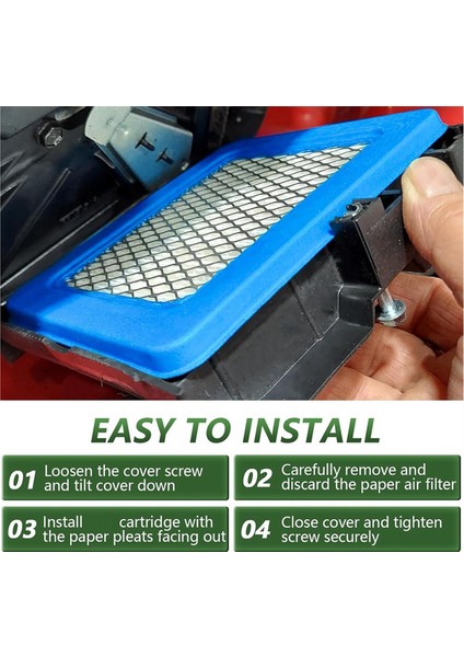 Briggs & Stratton 491588 Toro 20332 Craftsman 33644 Itmeli Çim Biçme Makinesi Için 491588S Hava Filtresi (Yurt Dışından) indirimleri