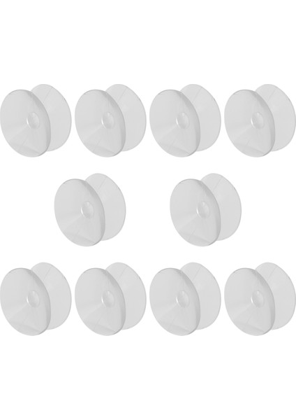 10 Adet Çift Taraflı Vantuz - Cam, Plastik Için Vantuz Pedleri - 30MM Genişlik (Yurt Dışından) fiyatları