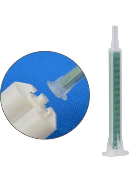40 Parça Epoksi Karıştırma Nozulu Elektrostatik Karıştırma Nozulu Kartuş Ucu 50ML/1.7OZ (1:1/1:2 Oranı) 16 Eleman (Yurt Dışından)