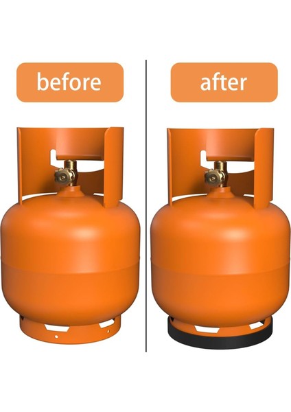 2 Paket 8 1/4 Inç Propan Tüp Tankı Için Halka Tabanı, Propan Tankı Koruyucu Ara Parça Tabanı, 20-40 Lb Tüp Propan Tankı Için (Yurt Dışından) fırsatları