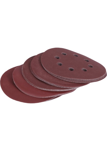 25 Adet 5 Inçlik Zımpara Diskleri 125MM 8 Delikli Zımpara Kağıdı 800 1000 1200 1500 2000 Grit (Yurt Dışından)
