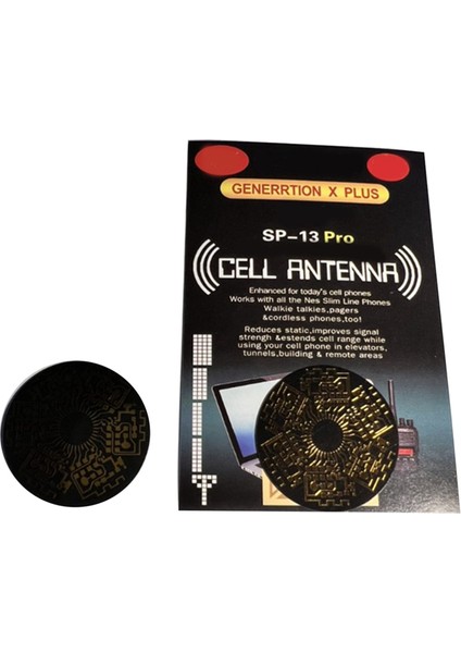 10 Adet SP-13PRO Cep Telefonu Sinyal Geliştirme Cep Telefonu Sinyal Geliştirme Etiketi Sinyal Amplifikatörü (Yurt Dışından)