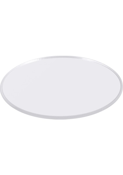 Şeffaf 3mm Kalınlığında Ayna Akrilik Yuvarlak Disk Çapı: 85MM (Yurt Dışından)