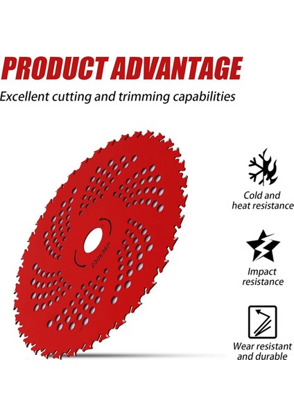 Çim Biçme Makinesi Bıçağı Alaşımlı Çalı Kesici Testere Bıçağı 9 Inç 36 Diş 230 Tungsten Çelik Manganez Çelik Bahçe Aletleri (Yurt Dışından) indirimleri