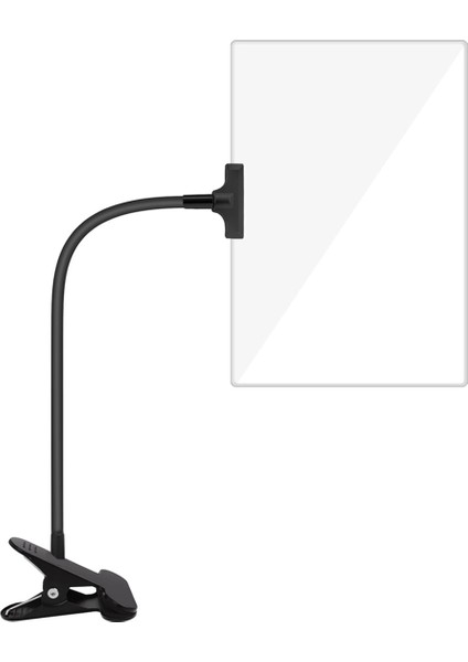 Klipsli 5x Büyüteç, Kelepçeli 6x3.5 Inç Büyüteç, Ayarlanabilir Esnek Kaz Boynu, Klipsli Büyüteç (Yurt Dışından)
