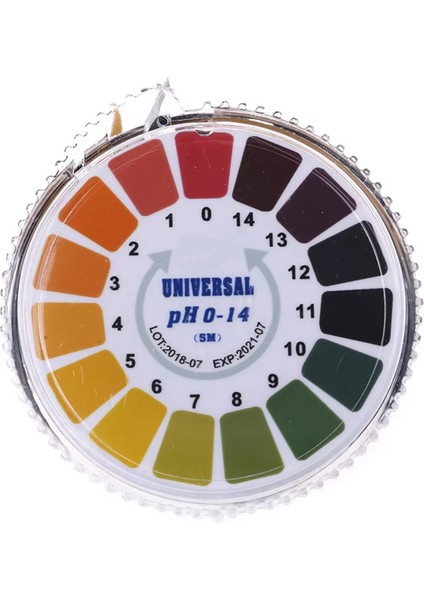 0-14 Ph Metre Ph Test Şeritleri Alkali Asit Gösterge Metre Su Idrar Tükürük Toprak Turnusol Ölçümü Için Test Kağıdı Rulosu (Yurt Dışından)
