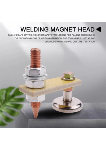 Kaynak Mıknatısı Baş Kuyruk Kaynak Stabilitesi - Güçlü Manyetizma Büyük Emiş. Tek Emilebilir Ağırlık 3kg (1 Adet) (Yurt Dışından) fiyatları