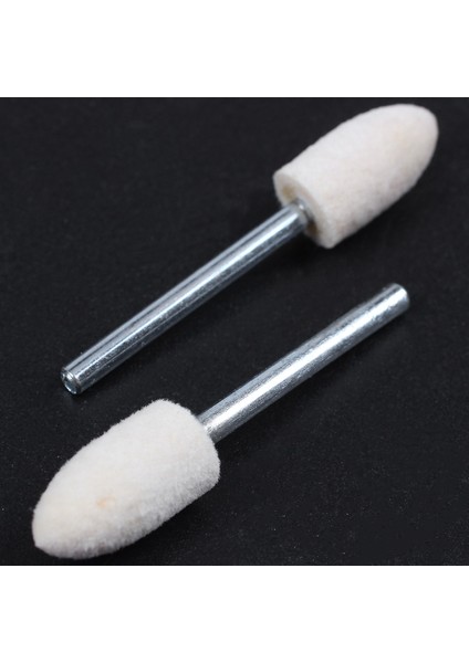 12 Adet Parlatma Cilalama Aleti 8,5 mm Konik Monteli Keçe Bobs 3 mm Şaft (Yurt Dışından) fırsatları
