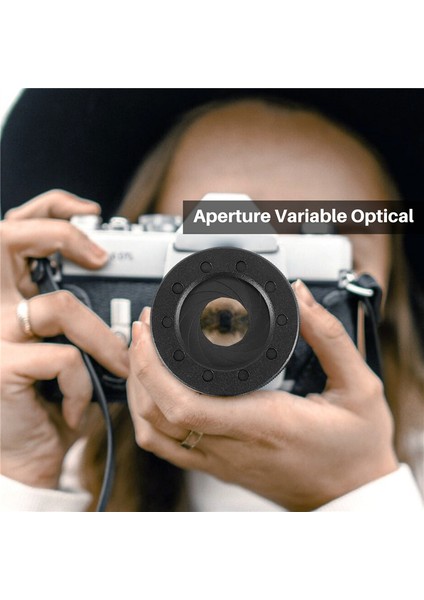 Manuel Diyafram Ayarlanabilir Mekanik Iris Diyafram Dijital Kamera Mikroskop Iris Lens SK12 Için Iris Diyafram (Yurt Dışından)