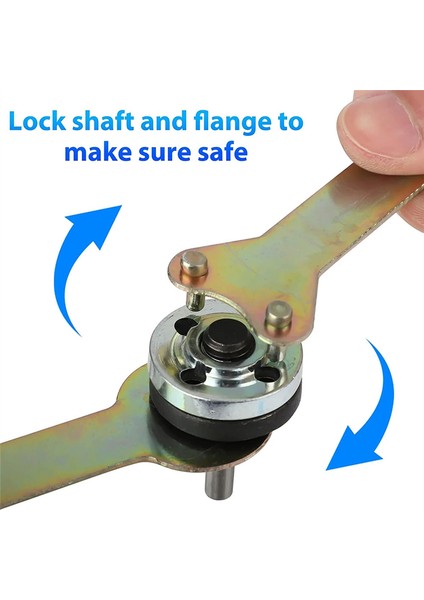 Matkap Açı Taşlama Adaptörü, 6MM/10MM Arbor Mandrel Adaptörü Flanş Somunu Parça Seti ve 2 Anahtar Anahtarı (Yurt Dışından)