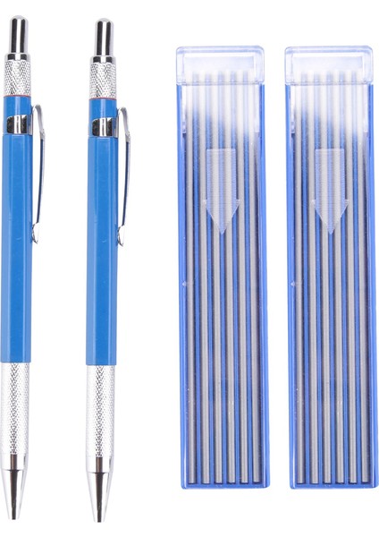 Kaynakçı Kalemi 12 Adet Yuvarlak Yedek, 2.0 mm Mekanik Kalem Işaretleyici Boru Tesisatçısı Kaynakçı Inşaat Ağaç Işleri Için (Yurt Dışından)
