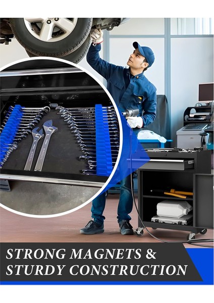 Alet Kutusu Için Manyetik Anahtar Düzenleyici, 20 Anahtar Için Uygundur, Anahtar Düzenleyici Garaj ve Atölye Için Mükemmeldir (Yurt Dışından) indirimleri