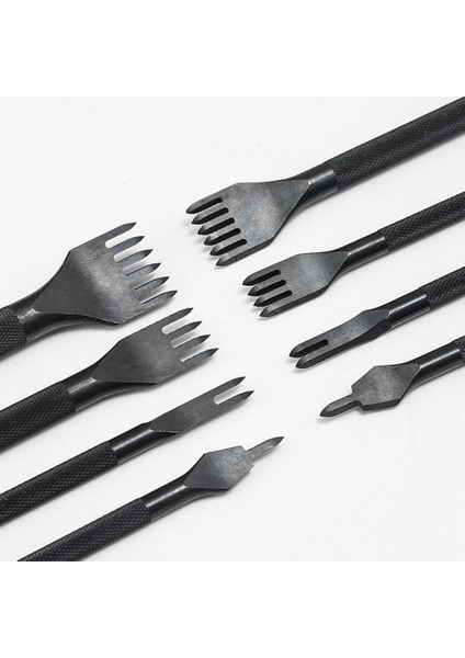 8 Adet 3mm 4mm 1/2/4/6 Çatal Inç Keski Deri El Sanatları Araçları Delik Delme Bağlama Dikiş Delikli Deri Delik Zımba (Yurt Dışından) fırsatları