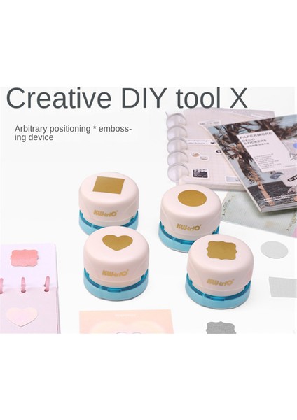 Kw-Trio Punch Dıy El Sanatları Delik Delici Scrapbooking Delgeçleri Üreticisi Çocuklar Scrapbook Kağıt Kesici Kabartma Keskinleştirici D (Yurt Dışından) indirimleri