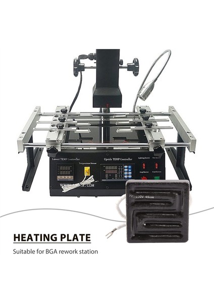 80X80MM 450W Kızılötesi Üst Seramik Isıtıcı Isıtma Plakası Bga Istasyonu IR6000 IR6500 Ir-Pro-Sc (Yurt Dışından)