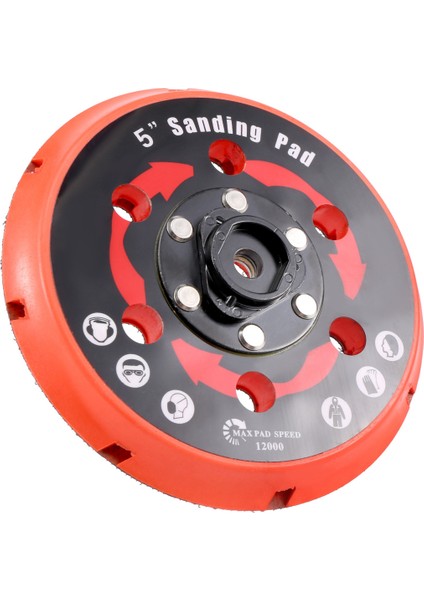 DAS-21E Kısmi Çift Etkili Cila Makinesi Için Zımpara Pedi Destek Plakası Arka Tutucu Da Cila Makinesi 5 Inç (Yurt Dışından) fiyatları