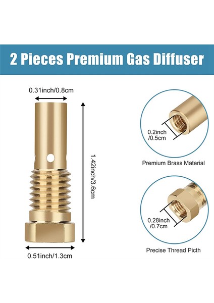 16 Adet Akı Çekirdekli Gazsız Nozul Uçları Kiti K3493-1, 0,030 Inç Temas Uçları ve Century FC90/80GL Titanyumlu Gaz Difüzörleri (Yurt Dışından) fiyatları