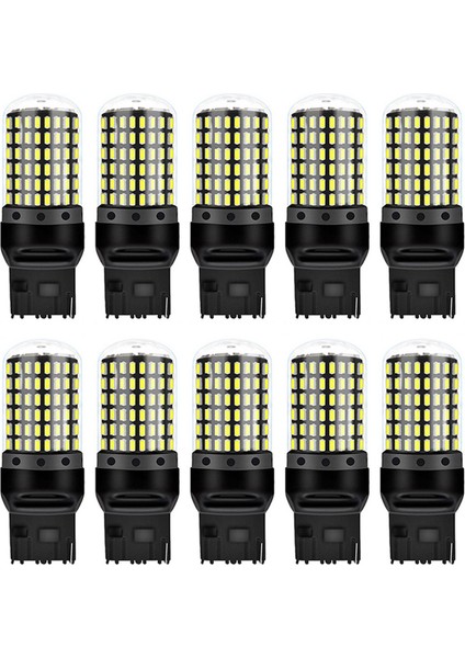 10 Adet 3014 144SMD Canbus 1157 BAY15D P21W 1156 BA15S BAU15S PY21W T20 7440 7443 W21W LED Ampuller Araba Dönüş Sinyal Işığı D (Yurt Dışından)