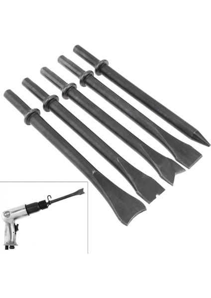 5 Adet/grup Aksesuarları Sert Çelik Katı Uzun Hava Keski Darbe Kafa Desteği Pnömatik Alet Kesme/paslanmayı Kaldırma (Yurt Dışından) modelleri