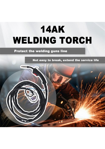 Mig Mag Kaynak Makinesi/ekipman Aksesuarları Binzel 14AK Kaynak Torch'u 4m Kablo ile Mig Mag Kaynak Ekipmanları Için (Yurt Dışından) fırsatları