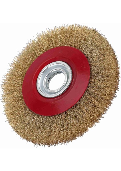 1 Adet 8 Inç 200MM Çelik Düz Tel Tekerlek Fırçası ve 10 Adet Adaptör Halkası Tezgah Taşlama Makinesi Cilası Için (Yurt Dışından) fırsatları