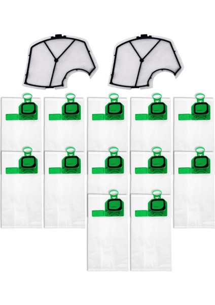 Folletto Vorwerk Kobold VK140 VK150 Yedek Parça Aksesuarları Toz Torbası Motor Koruma Filtresi (Yurt Dışından)