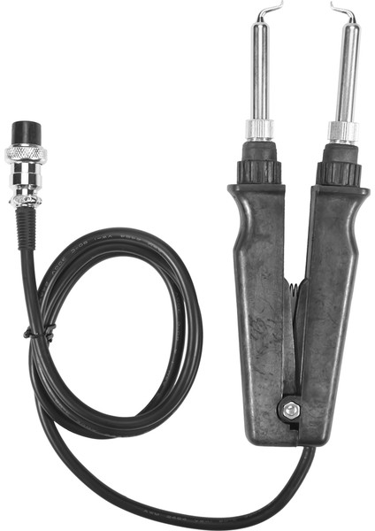 902 Esd Smd Çift Lehimleme Demiri Cımbız Saplı Klips Isıtma Pense Lehimleme Istasyonu Aksesuarları -Kb (Yurt Dışından)