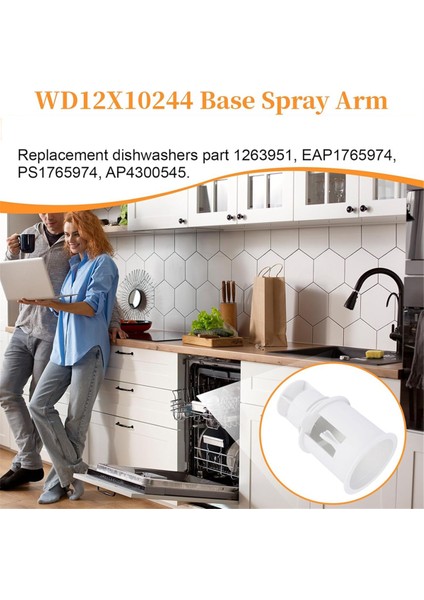 WD12X10244 Bulaşık Makinesi Sprey Kolu Tabanı Bulaşık Makinesi Alt Sprey Kolu Ge Bulaşık Makinesi Parçaları Için Yedek 1263951 PS1765974 (Yurt Dışından) indirimleri