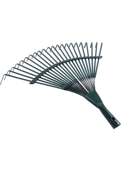 42CM Çelik Fan Tırmık Başlığı Yedek Ağır Tırmık Başlığı Bahçe Çim Patio Yapraklar Yaprak Çim 22 Diş (Yurt Dışından)