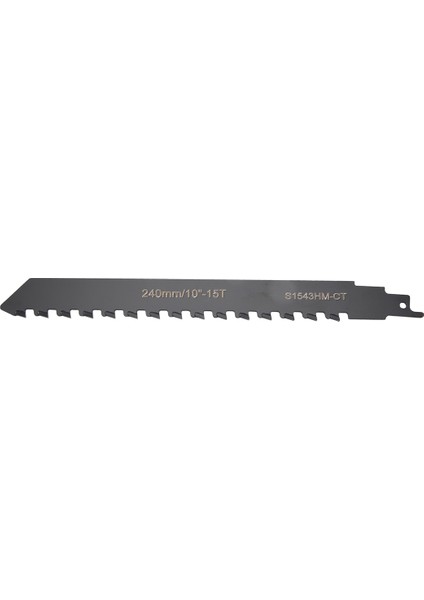 Alternatif Hareketli Testere Bıçağı Karbür Tungsten Karbür Gözenekli Beton, Elyaf Çimento, Tuğla Kesmek Için 240MM/9.45 Inç (Yurt Dışından)