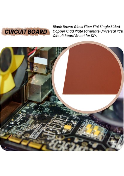 30CM x 20CM Tek Taraflı Dıy Bakır Kaplamalı Levha Laminat Pcb Devre Kartı (Yurt Dışından) indirimleri