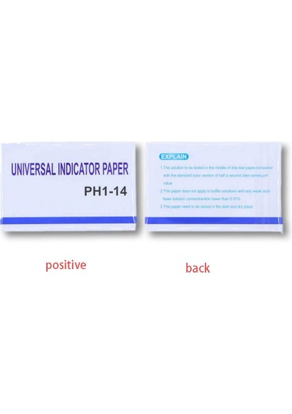 10 Paket Ph 1-14 Test Göstergesi 800 Turnusol Kağıdı Ölçek Testi Limon Suyu Süt Sıvı Deterjan Kiti (Yurt Dışından)