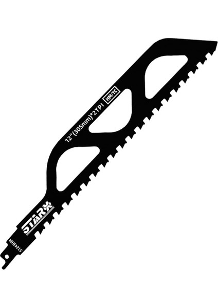 Alternatif Hareketli Testere Bıçağı Karbür Tungsten Karbür Testere Bıçağı Gözenekli Beton, Elyaf Çimento, Tuğla Kesmek Için 305MM/12 Inç (Yurt Dışından)
