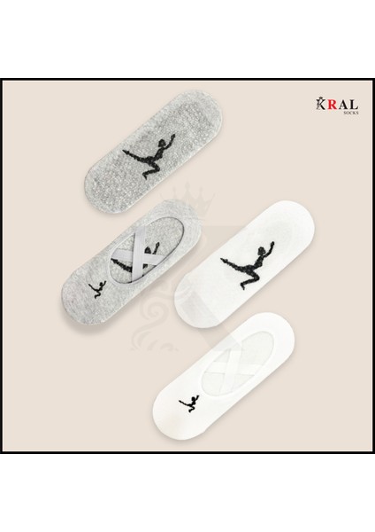 Figürlü Pilates Çorabı Yoga Abs Kaydırmaz Silikon Taban Dans Bale Fitness Spor Çorabı 2'li Set fırsatları
