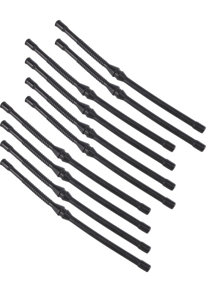 10X Siyah Yakıt Hortumu Borusu Çin Testeresi 4500 5200 45CC 52CC 58CC MT-9999 Plastik Yakıt Hortumları Boruları Alet Parçası (Yurt Dışından)