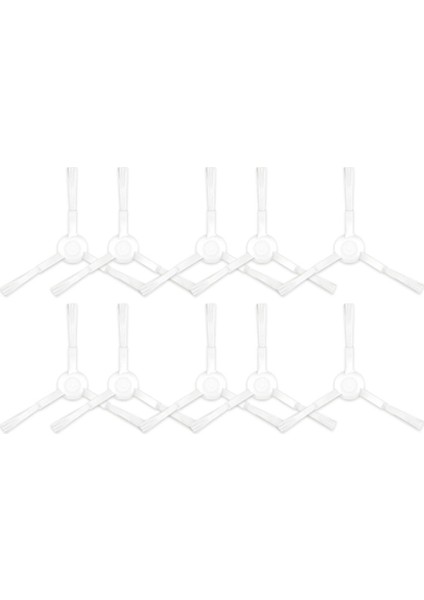 Xıaomı Mıjıa M30 Pro C107/MIJIA Robot Süpürge Paspası 2/3c Süpürge Yıkanabilir Yan Fırça Için 10 Adet Yedek Aksesuarlar (Yurt Dışından)