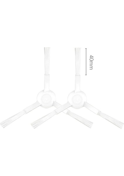 Xıaomı Mıjıa M30 Pro C107/MIJIA Robot Süpürge Paspası 2/3c Süpürge Yıkanabilir Yan Fırça Için 10 Adet Yedek Aksesuarlar (Yurt Dışından) modelleri