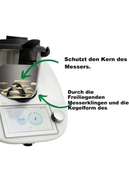 Thermomix Tm5 Tm6 Koruyucu Kapak Mikser Bıçağı Hamur Yoğurma Dikişi Hamur Kirinden Koruma Blender Aksesuarları (Yurt Dışından) indirimleri